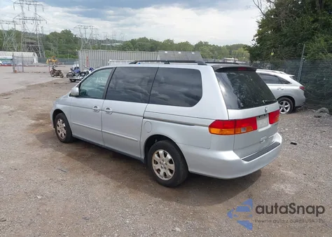 2003 Honda Odyssey Ex-L from USA, damaged, VIN 5FNRL18083B053639